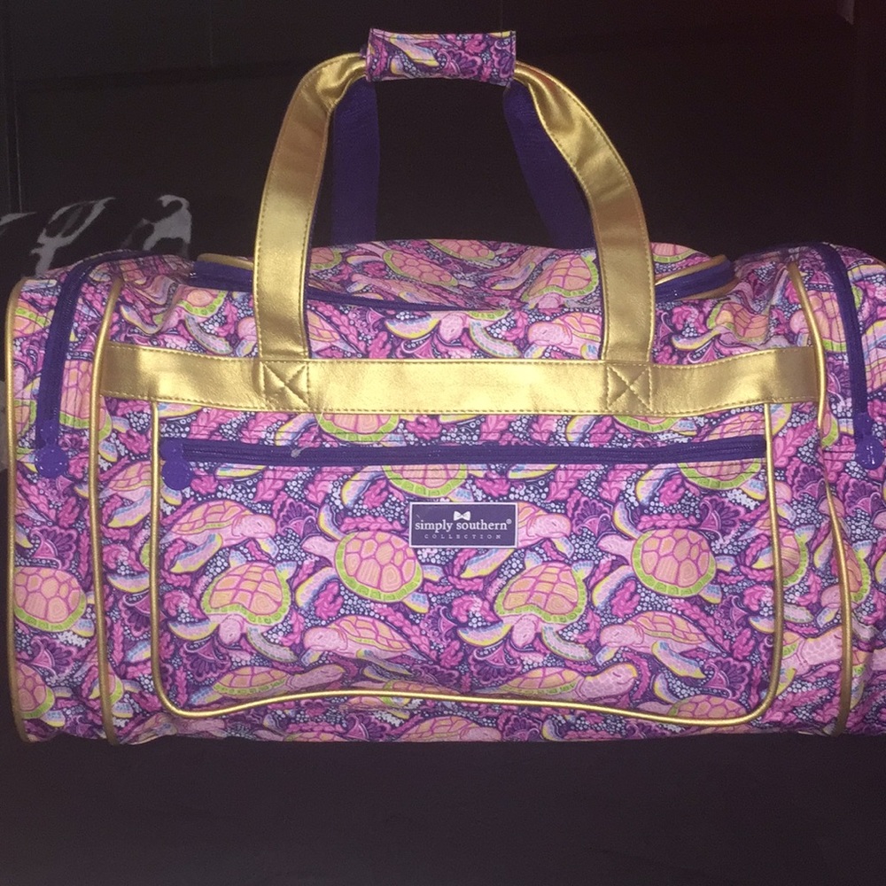 Simply Southern Turtle Duffle bag